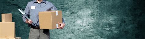 sendung in nachverpackungsstelle